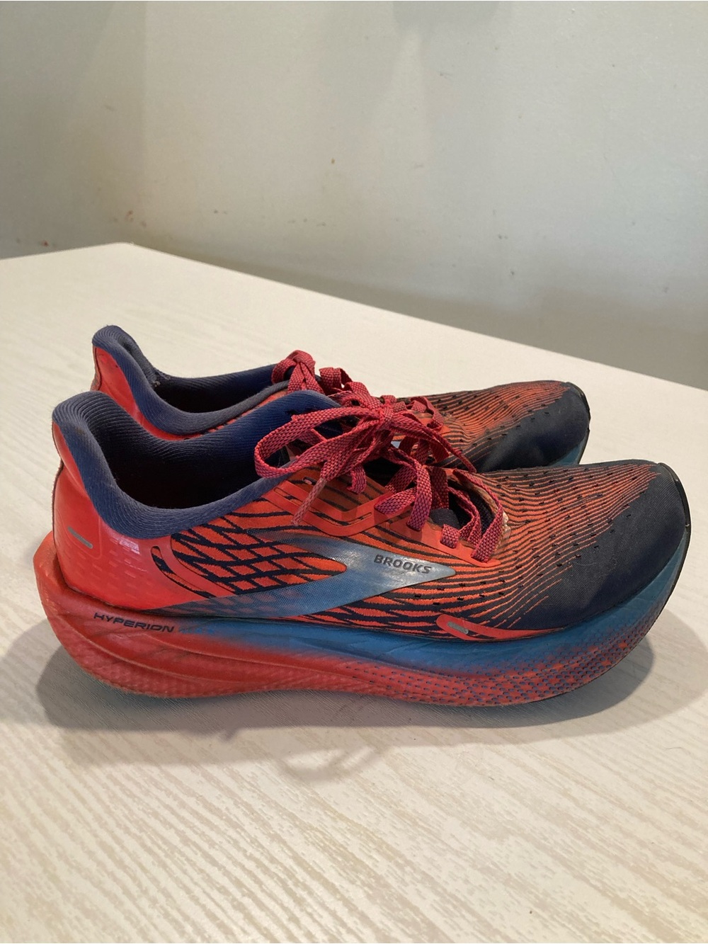 Brooks women’s Athletic Running Shoes - Red and Blue - Picture 1 of 11